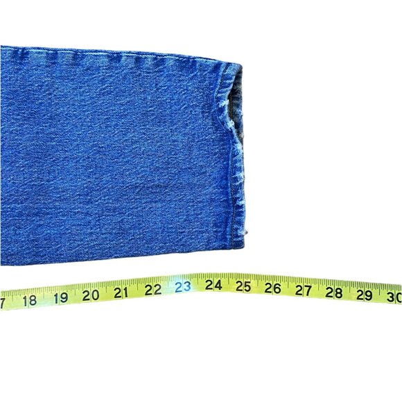 Madewell Classic Straight Jean Size 29 Blue Denim - Picture 5 of 7